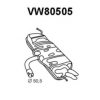 VENEPORTE VW80505 End Silencer